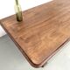 Table de ferme bourgeoise en chêne, années 50