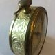 Vintage Europa alarm clock in brass year 1960