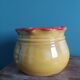 Planter, glazed terracotta flower pot, Provençal pottery