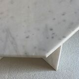 Dining table, hexagonal marble console c.1970