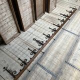 large wall-mounted coat rack