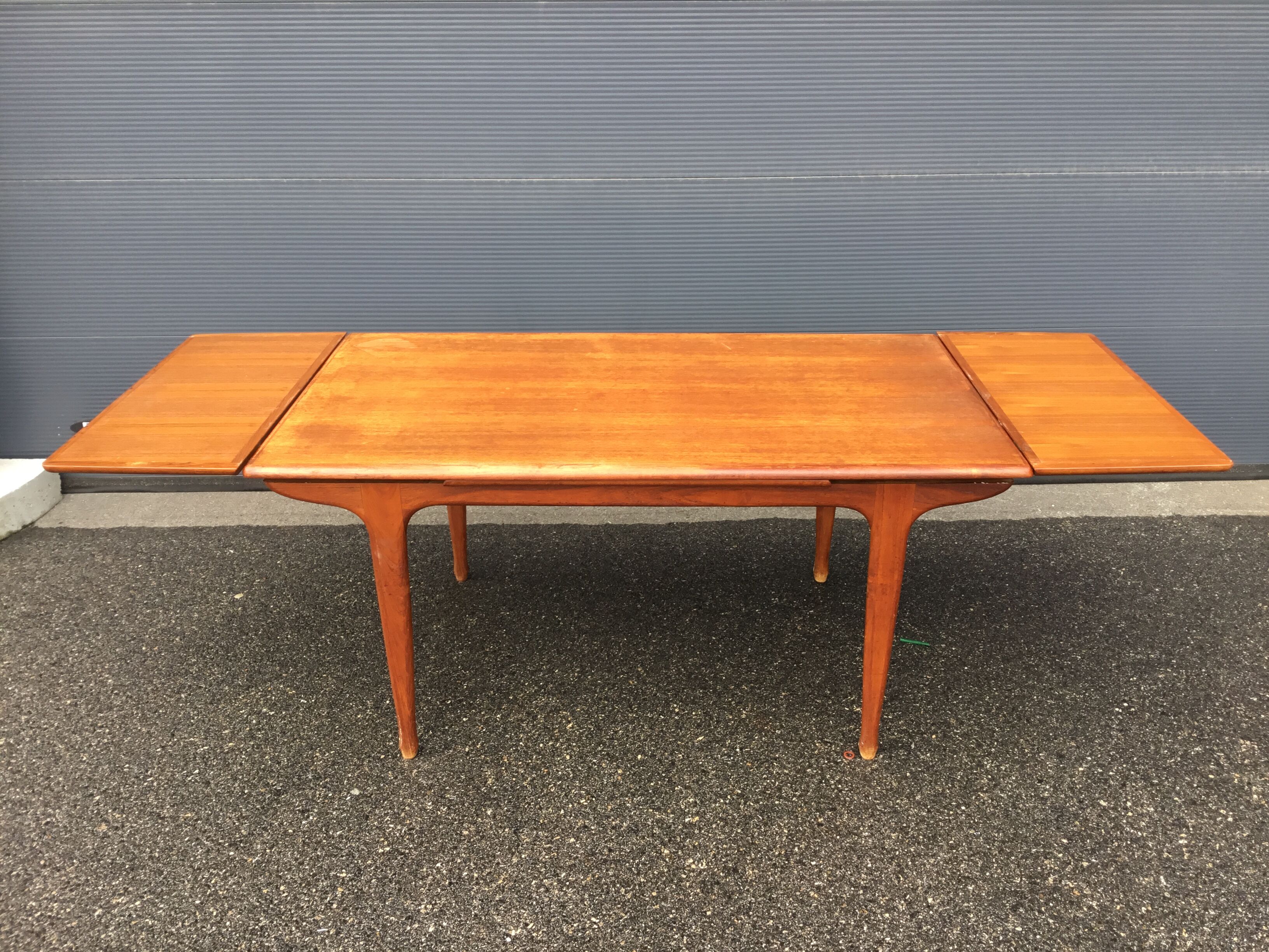 Teak table published by "Furniture TV Paris" Circa 1950-60