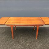 Teak table published by "Furniture TV Paris" Circa 1950-60