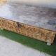 Important solid wood chest from a rare 17th century castle, unique, carved Gothic antique decor, beautiful