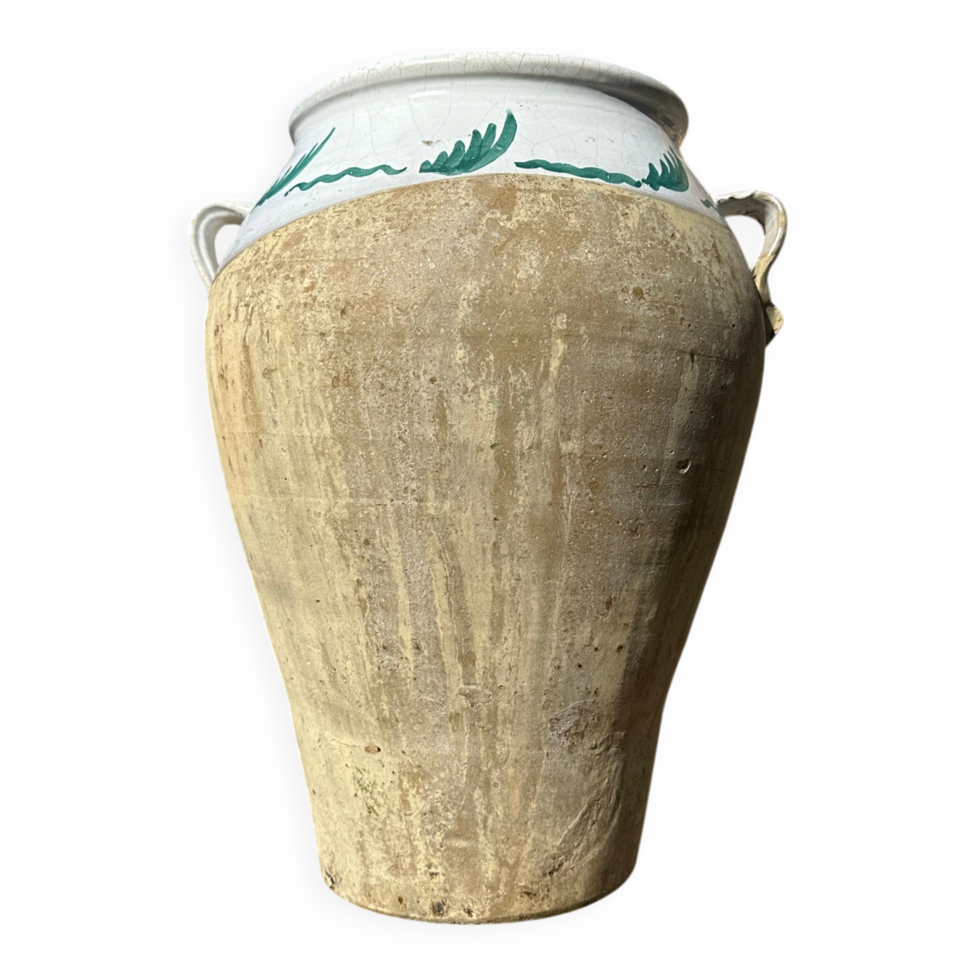 Terracotta pot jar
