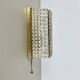 brass and aryl glass wall light sconce by Emil Stejnar, Austria, 1950s