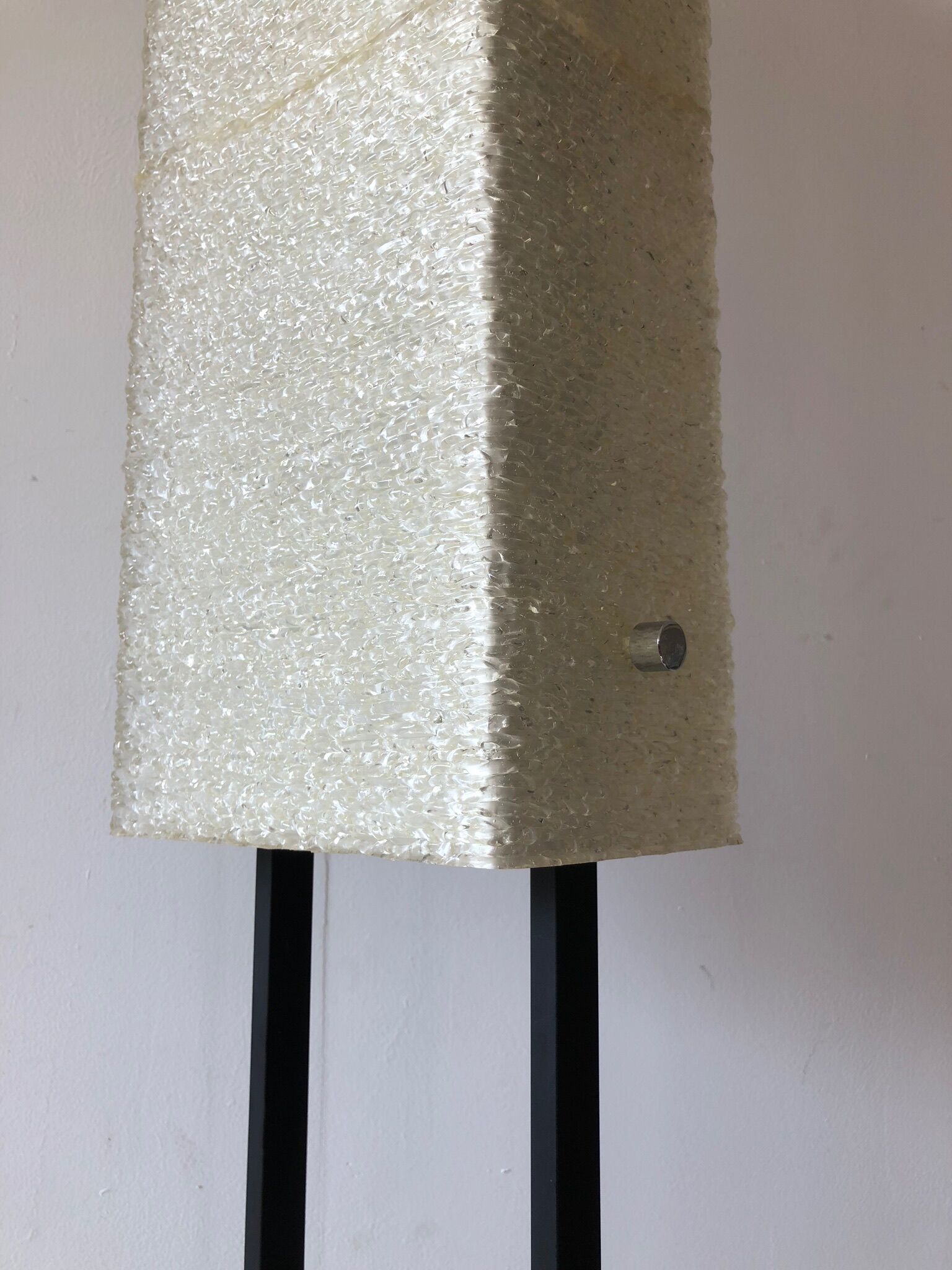 Maison Arlus floor lamp in metal brass and perspex
