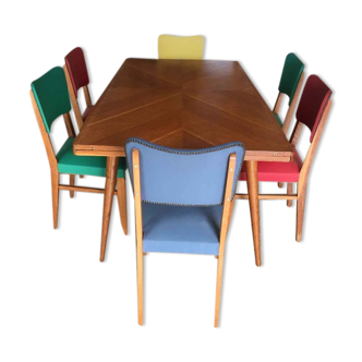 Table & chairs 1950