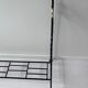 Wrought iron coat rack