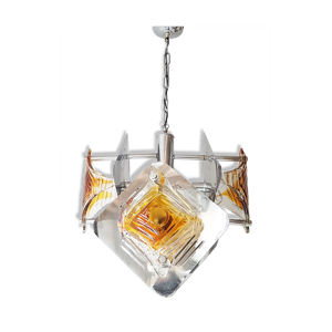 lustre Mazzega en verre