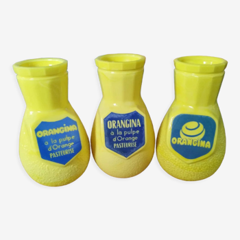 Trio de portes paille orangina