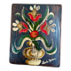 Wood painting signed, origin Alsace.