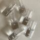Set of 6 glasses shots Scandinavian bubble blown