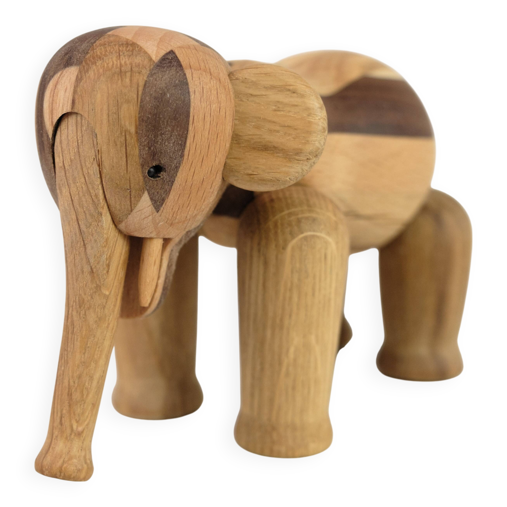 Kay Bojesen Reworked Mini Elephant In Multiple Wood Types 70th Anniversary