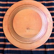 Plat en bois finlandais, design Eero Saarinen