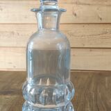 Large antique crystal decanter