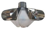 Space-age pendant lamp by gaetano scolari for mazzega / murano glass "caramel"