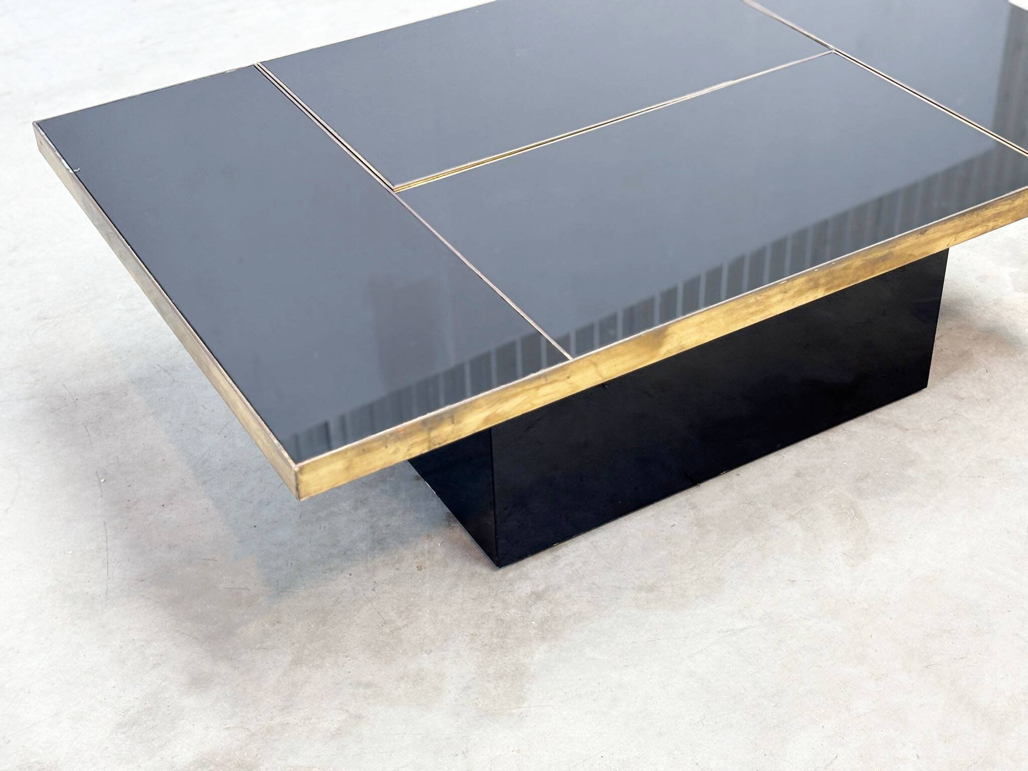 Belgo Chrom bar coffee table, 1970s