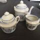 Antique toy porcelain dinette 1960s