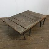 Industrial plant pallet coffee table