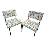 Pair of 70 armchairs