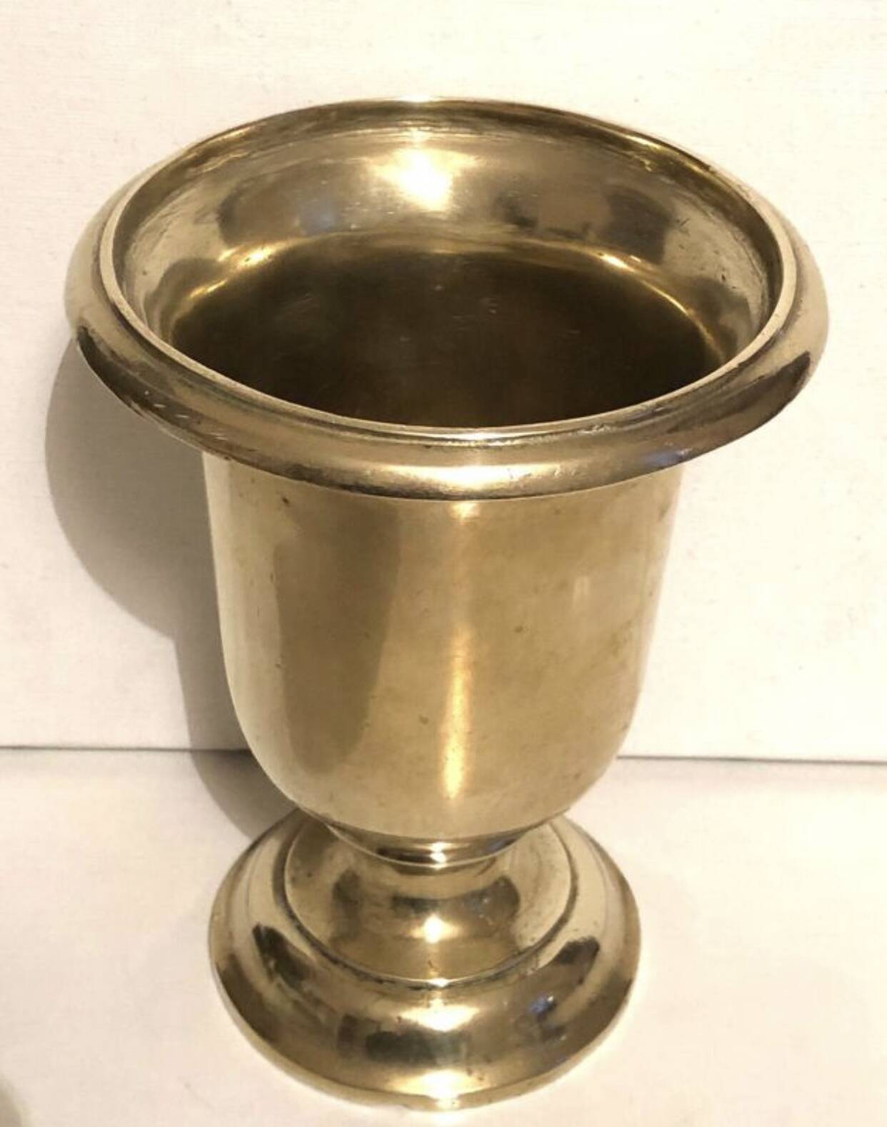 Antique Brass Vase