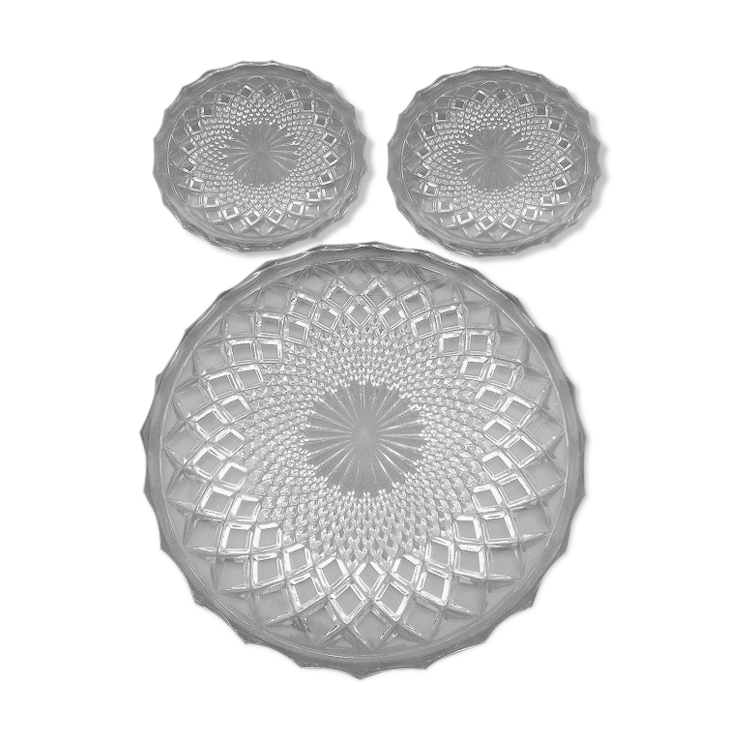 Undertop plate and laying glass bottle