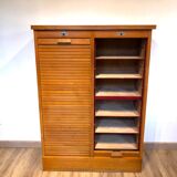 Double curtain folder