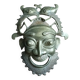 African bronze mask