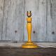 Wood lamp, vintage wooden lamp base, table lamp, living room lamp, lamp