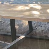 Table, cherry, 12 to 14 people, oak varnish