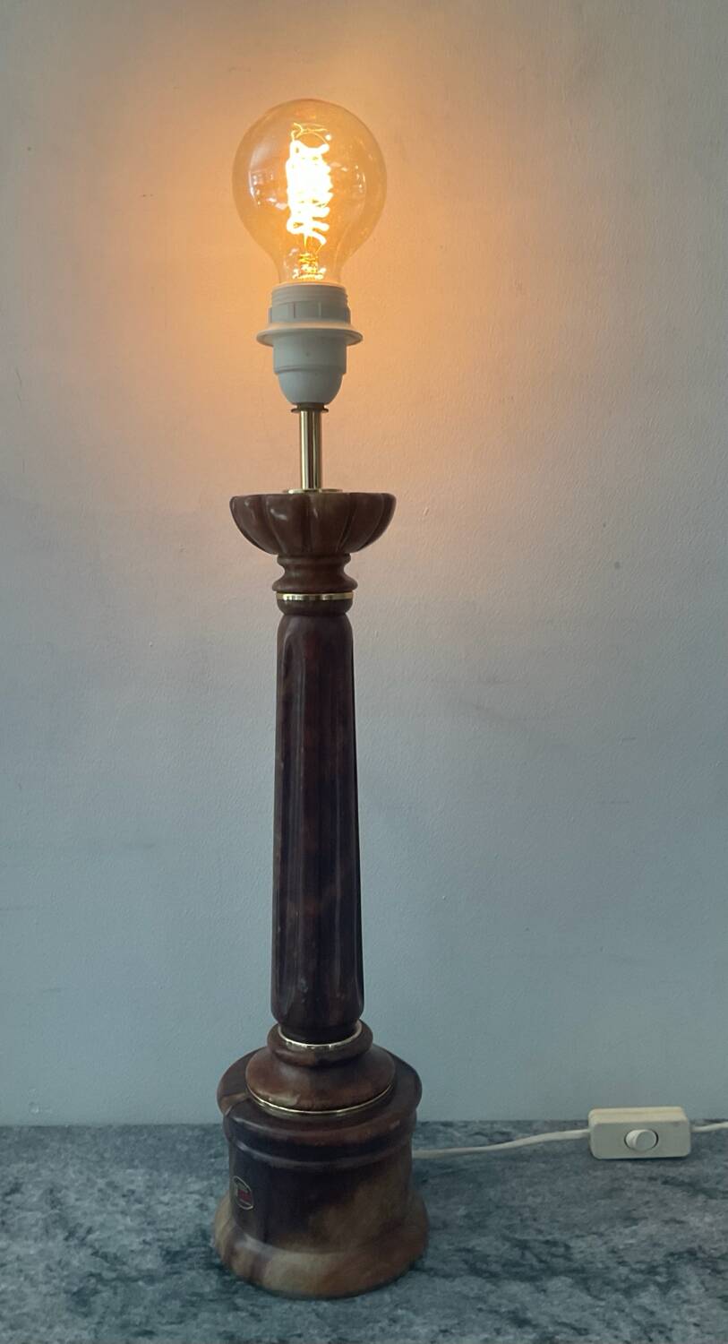 Herna marble lamp base from the 1970s