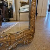 Miroir en bois doré