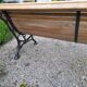Banc de jardin ancien