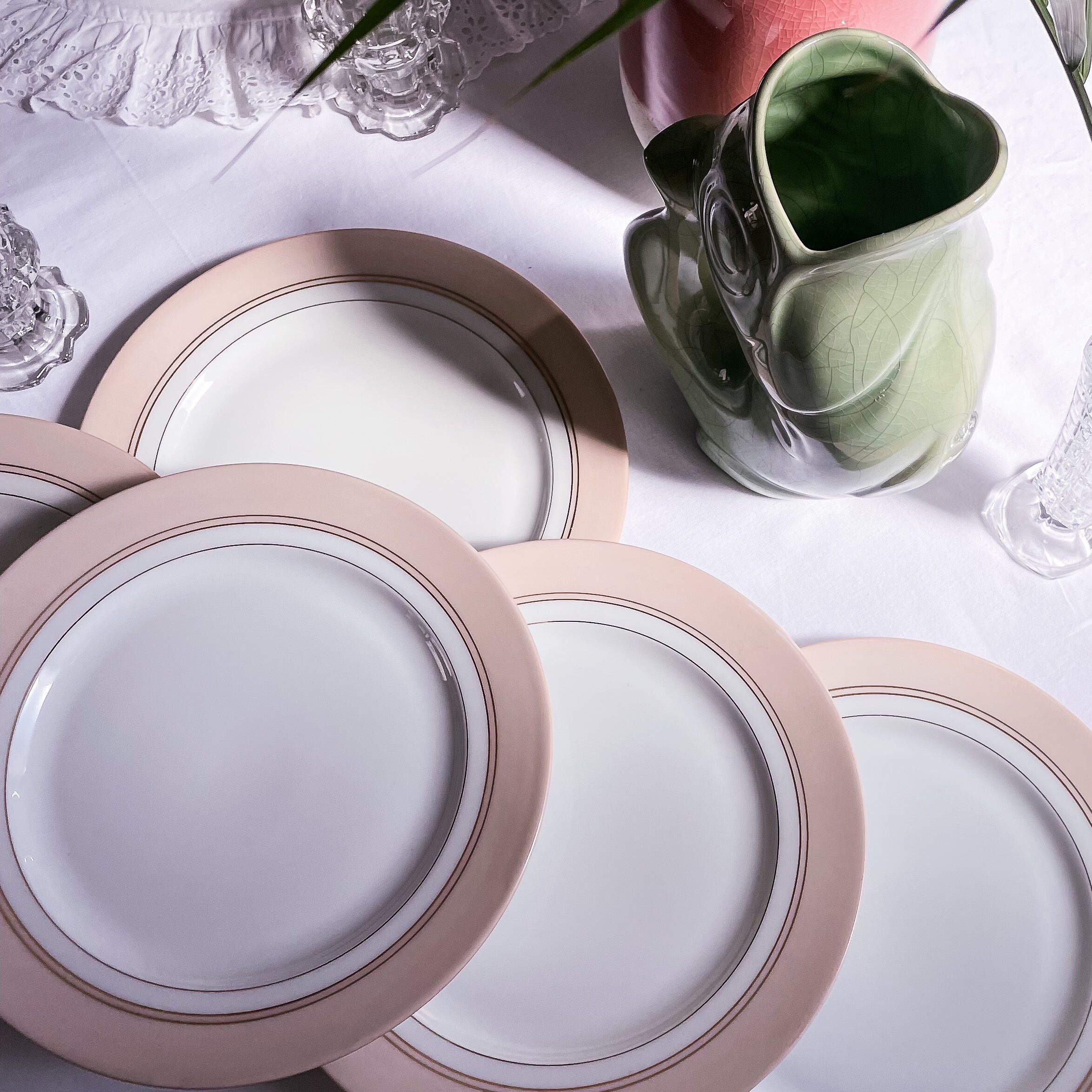 Limoges porcelain service