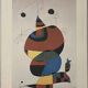 Joan Miró lithograph Woman bird star (Homage to Pablo Picasso 1966) Miro