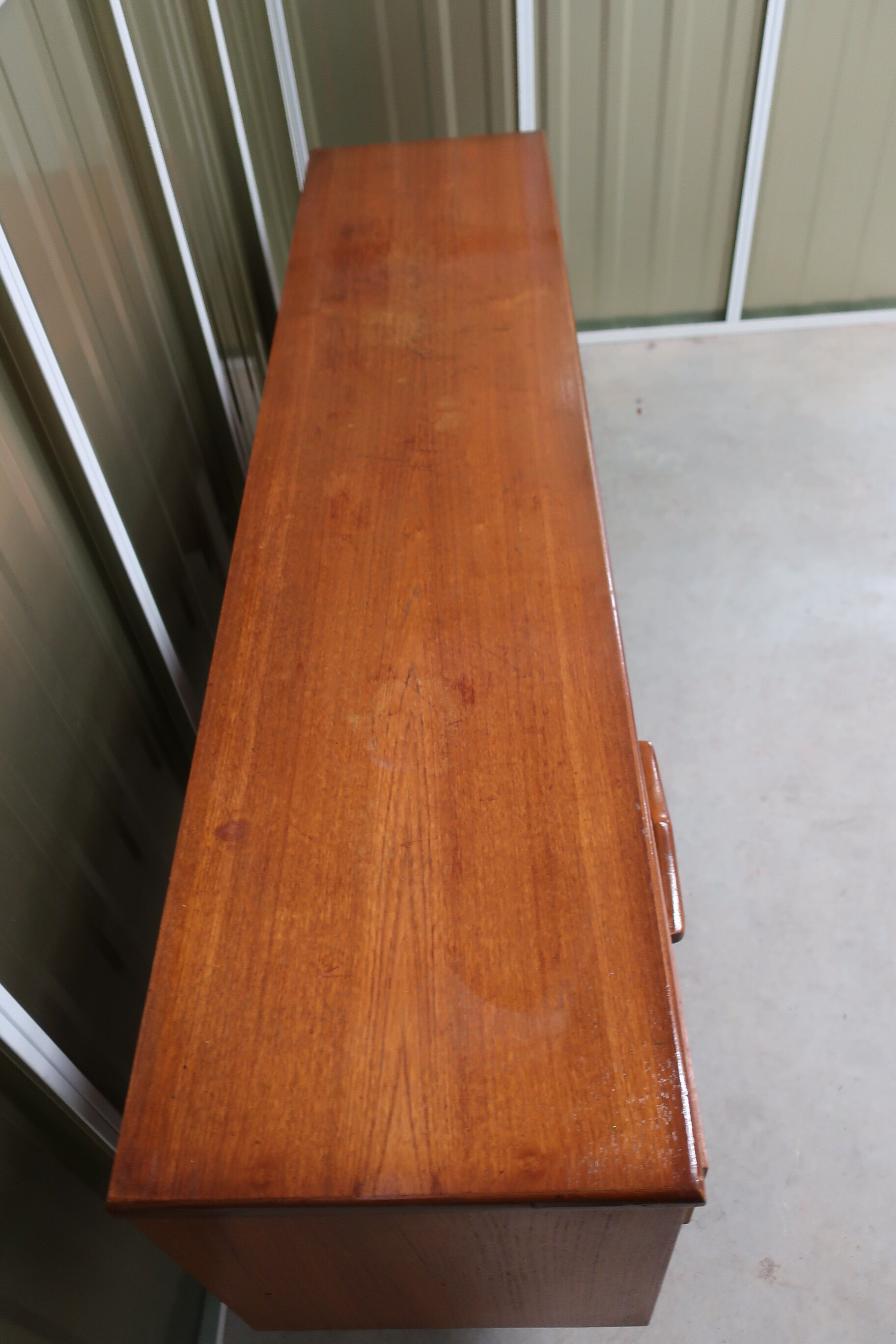 Atypical sideboard 1960s teak