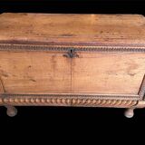 Light wood chest