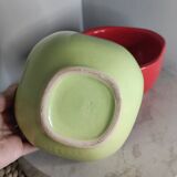Colorful square bowls