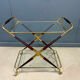 Vintage Italian serving trolley by Cesare Lacca, 1950s