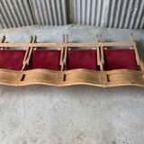 4 theatre chairs