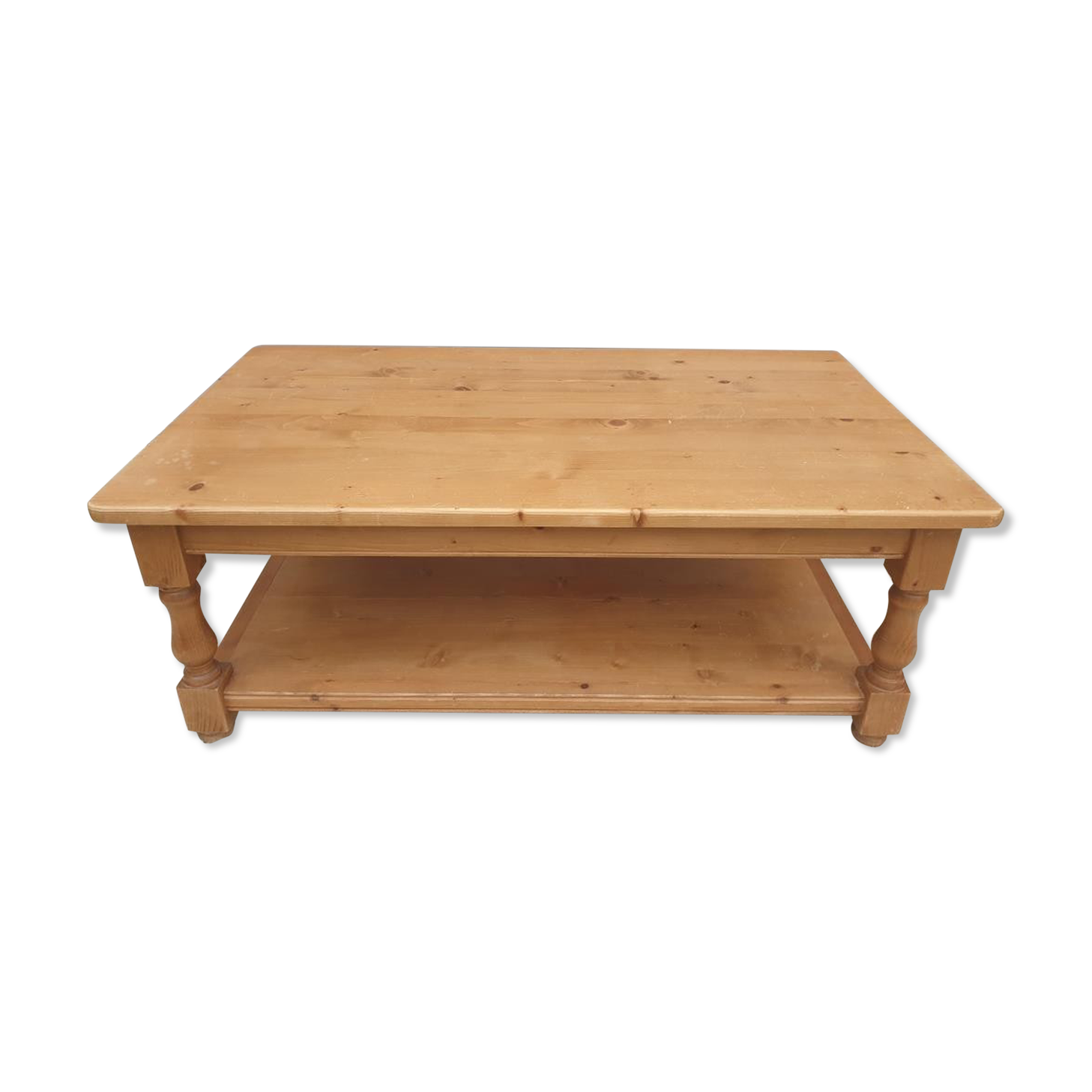 Coffee table Interior's Honey pine 2 trays