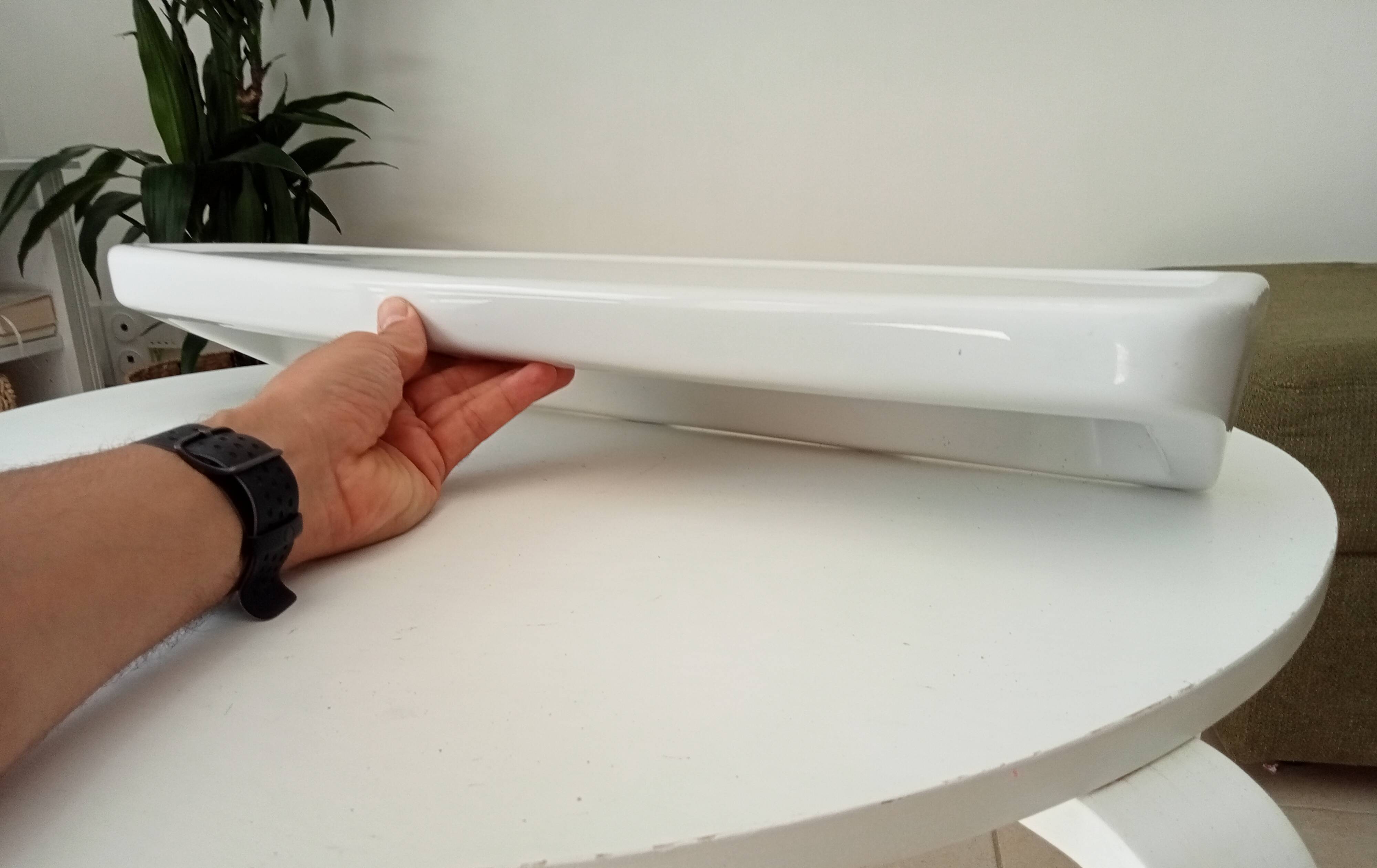 Vintage ceramic wall shelf from the 60s/70s