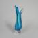 Vase en verre vintage Val St. Lambert, années 1950
