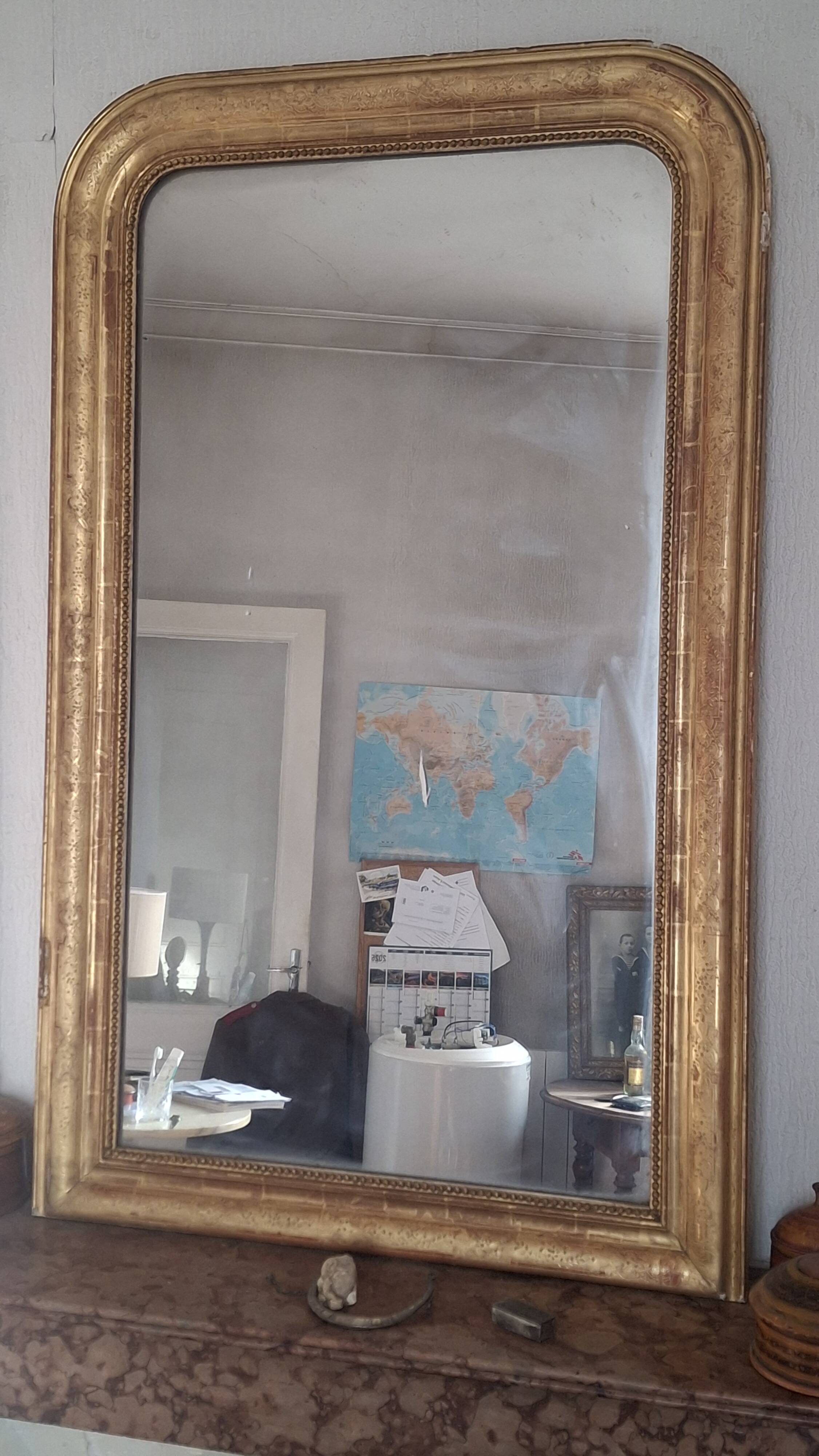 Antique Louis Philippe mirror