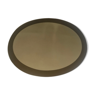 Italian vintage mirror Lupi 1970 67x53cm