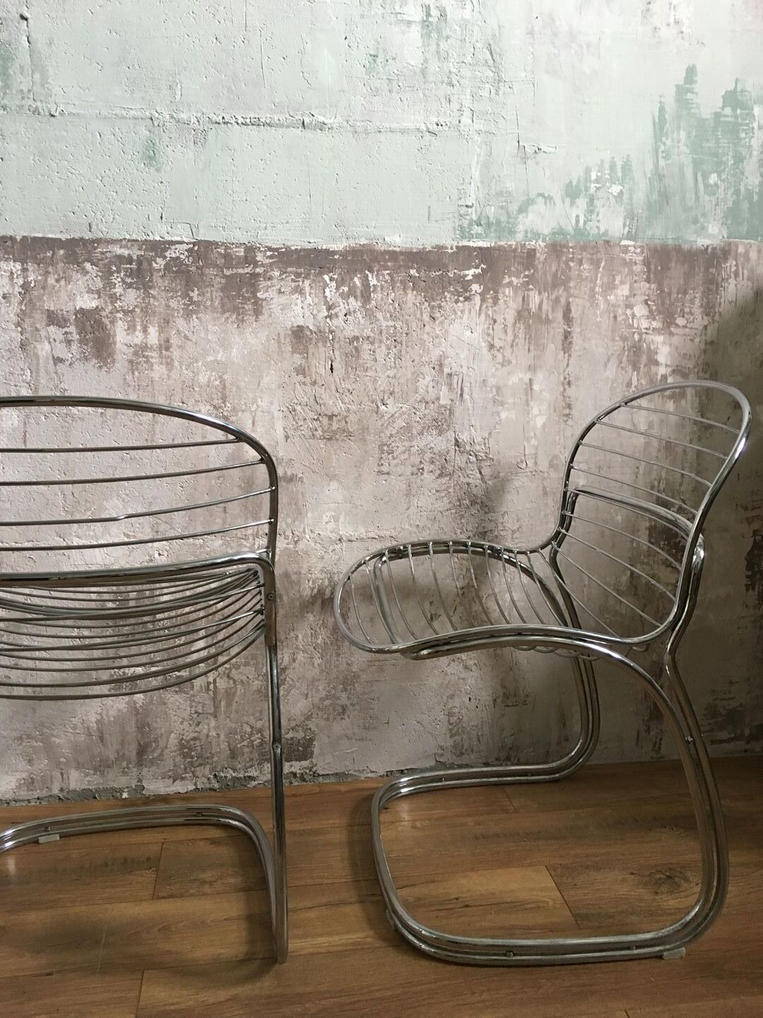 "Sabrina" chairs by Gastone Rinaldi