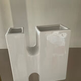 Vintage glazed ceramic vase