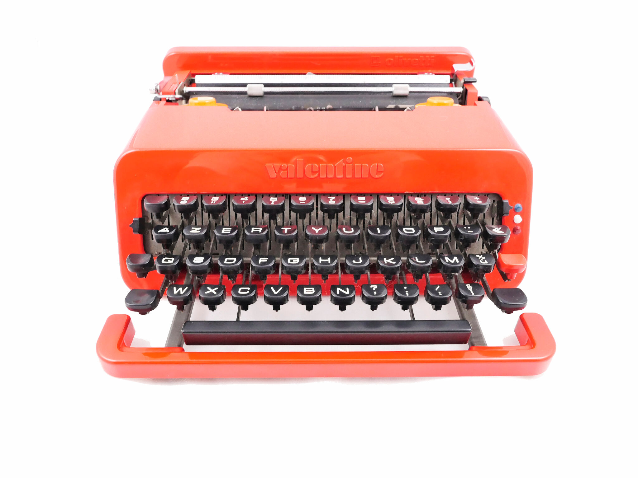 Olivetti valentine red typewriter