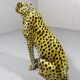 Vintage terracotta Cheetah, Italy 1960